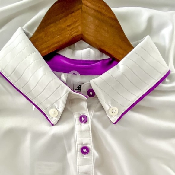 ADIDAS PureMotion Women's Golf Shirt. Small - Picture 5 of 10